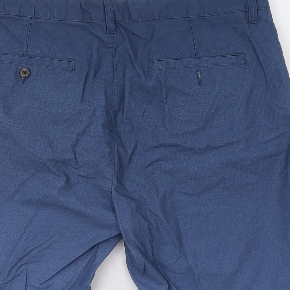 Matalan Mens Blue   Chino Shorts Size 36