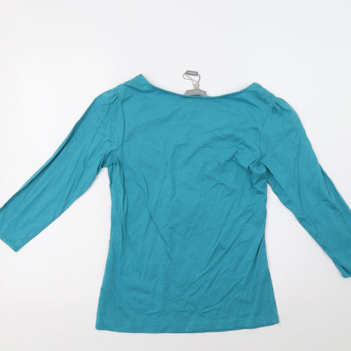Per Una Womens Blue   Basic Blouse Size 10
