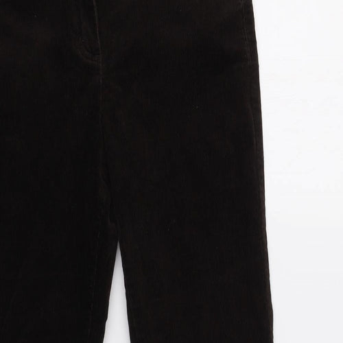 Monsoon Womens Brown   Trousers  Size 8 L29 in