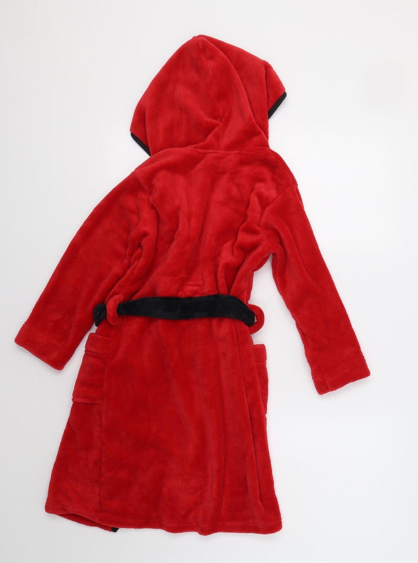 Manchester United Boys Red Solid   Robe Size 7-8 Years