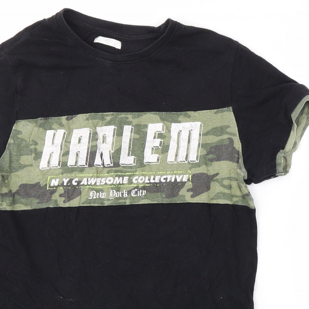 Preworn Boys Multicoloured   Basic T-Shirt Size 14 Years  - Harlem