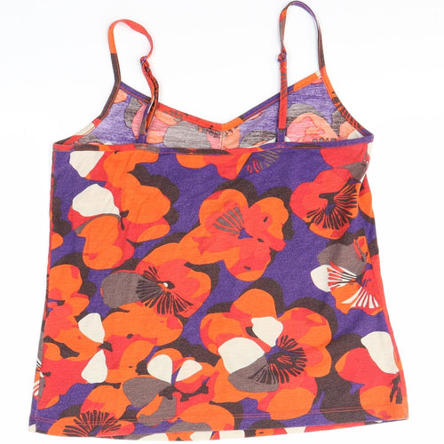 George Womens Multicoloured Floral  Camisole Blouse Size 12