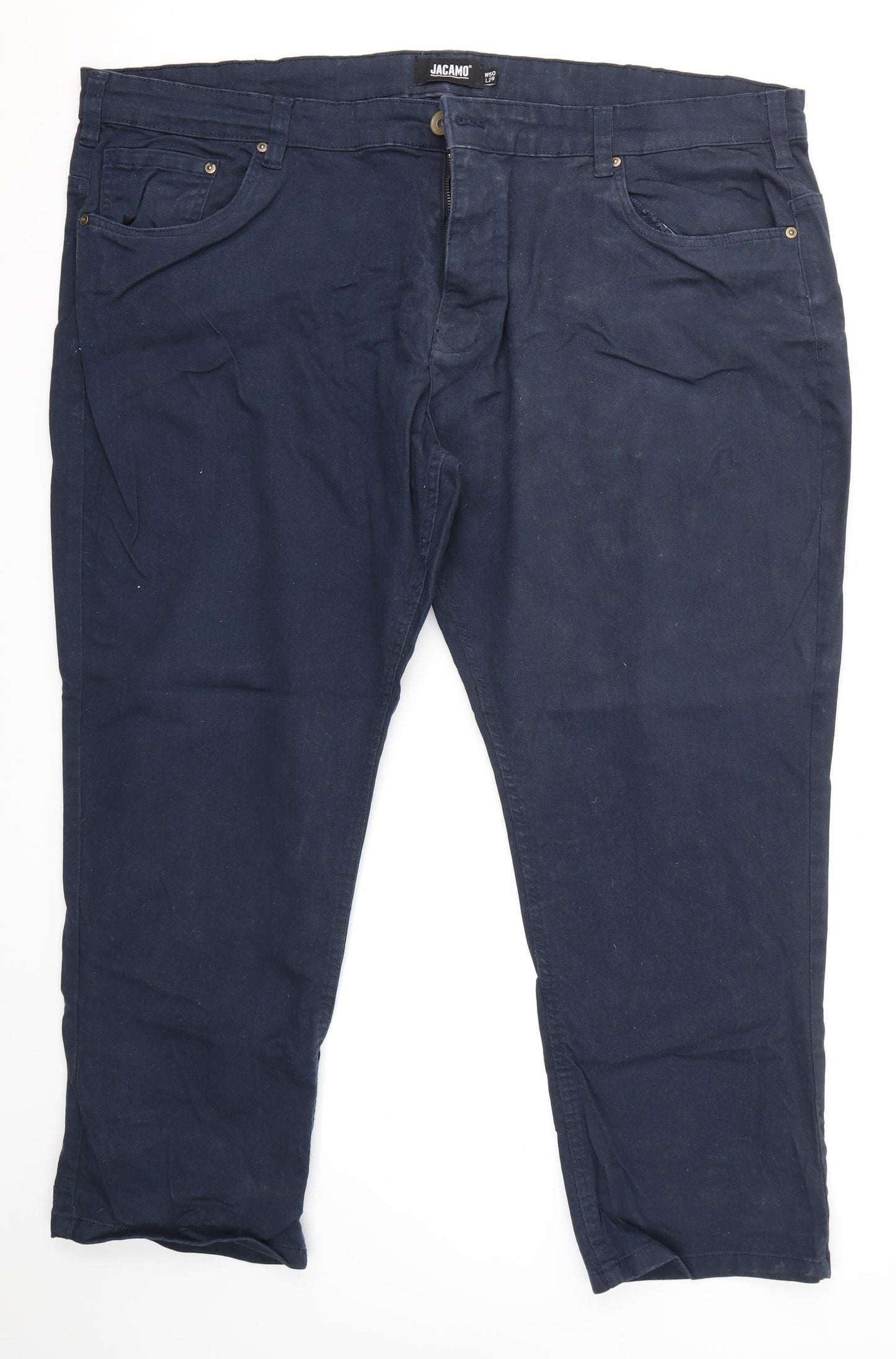 Jacamo Mens Blue   Straight Jeans Size 50 in L29 in