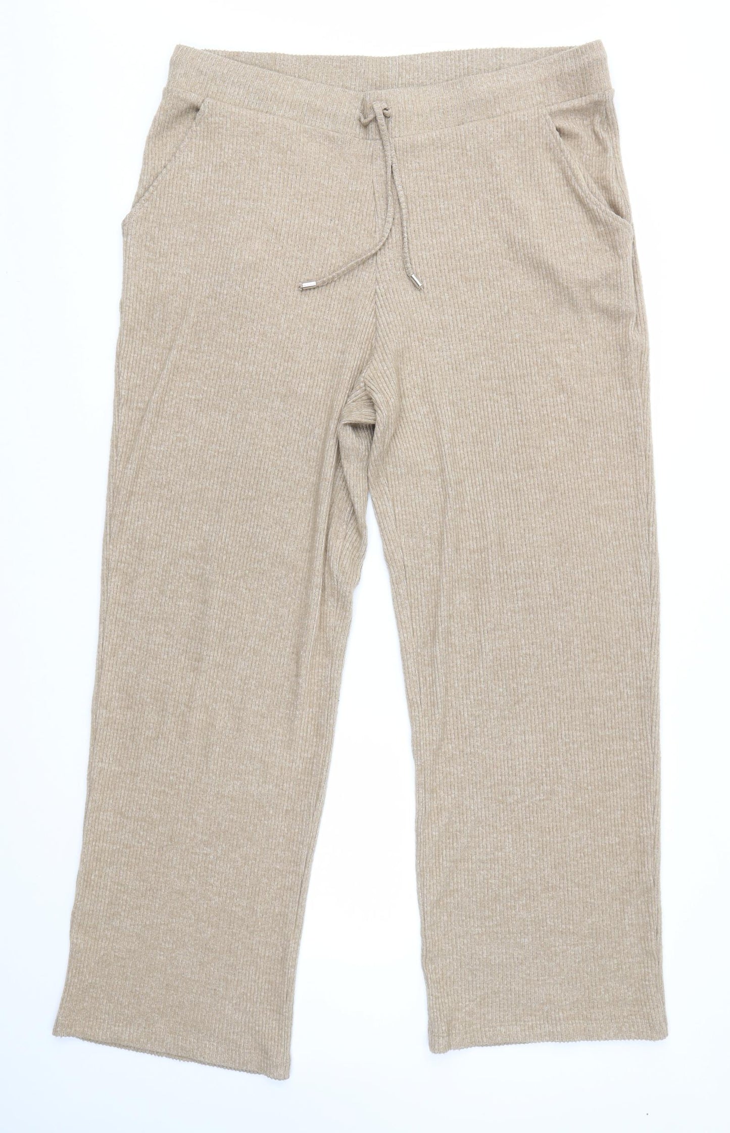M&S Womens Brown   Trousers  Size 20 L30 in