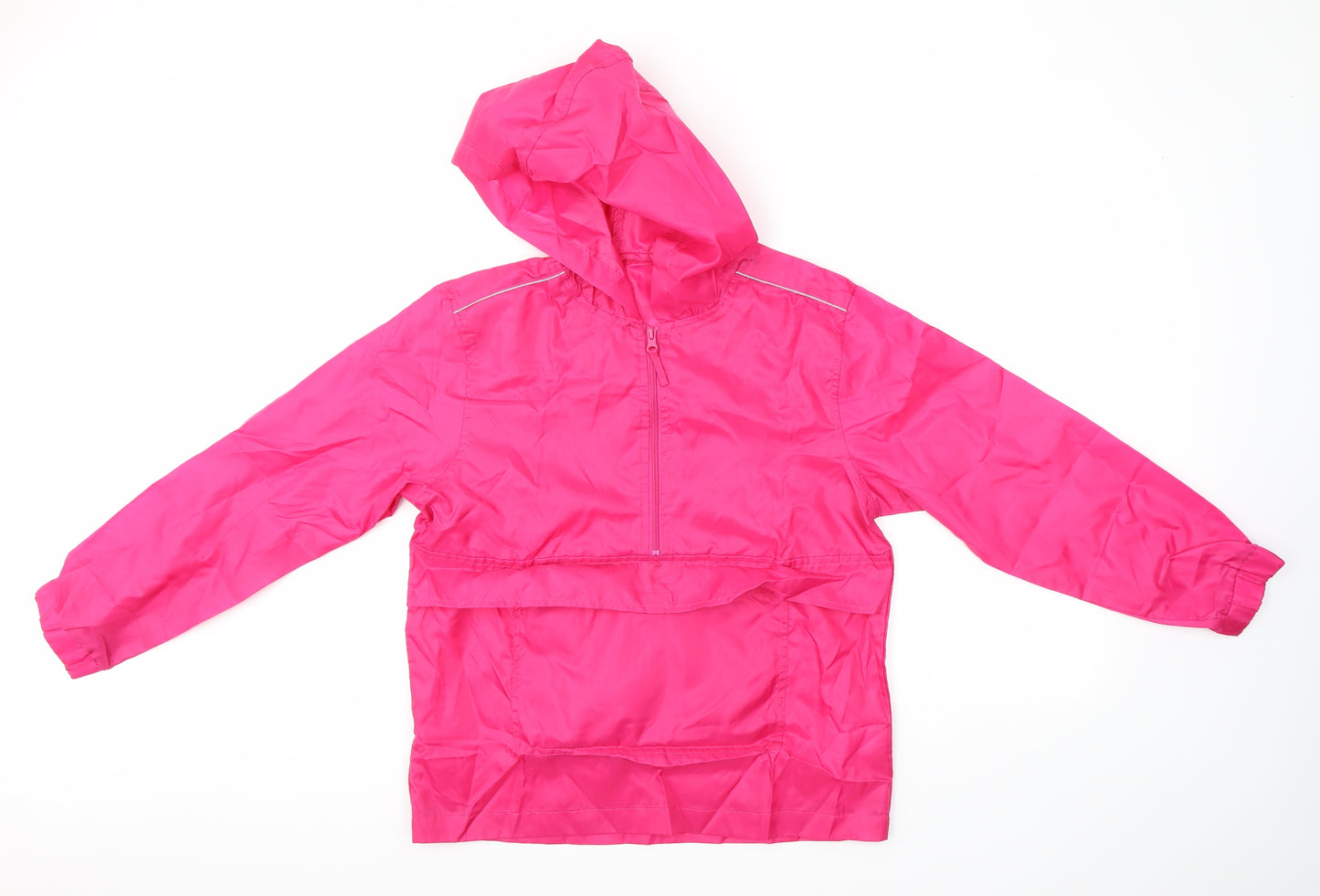 School Life Girls Pink   Rain Coat Jacket Size 13-14 Years