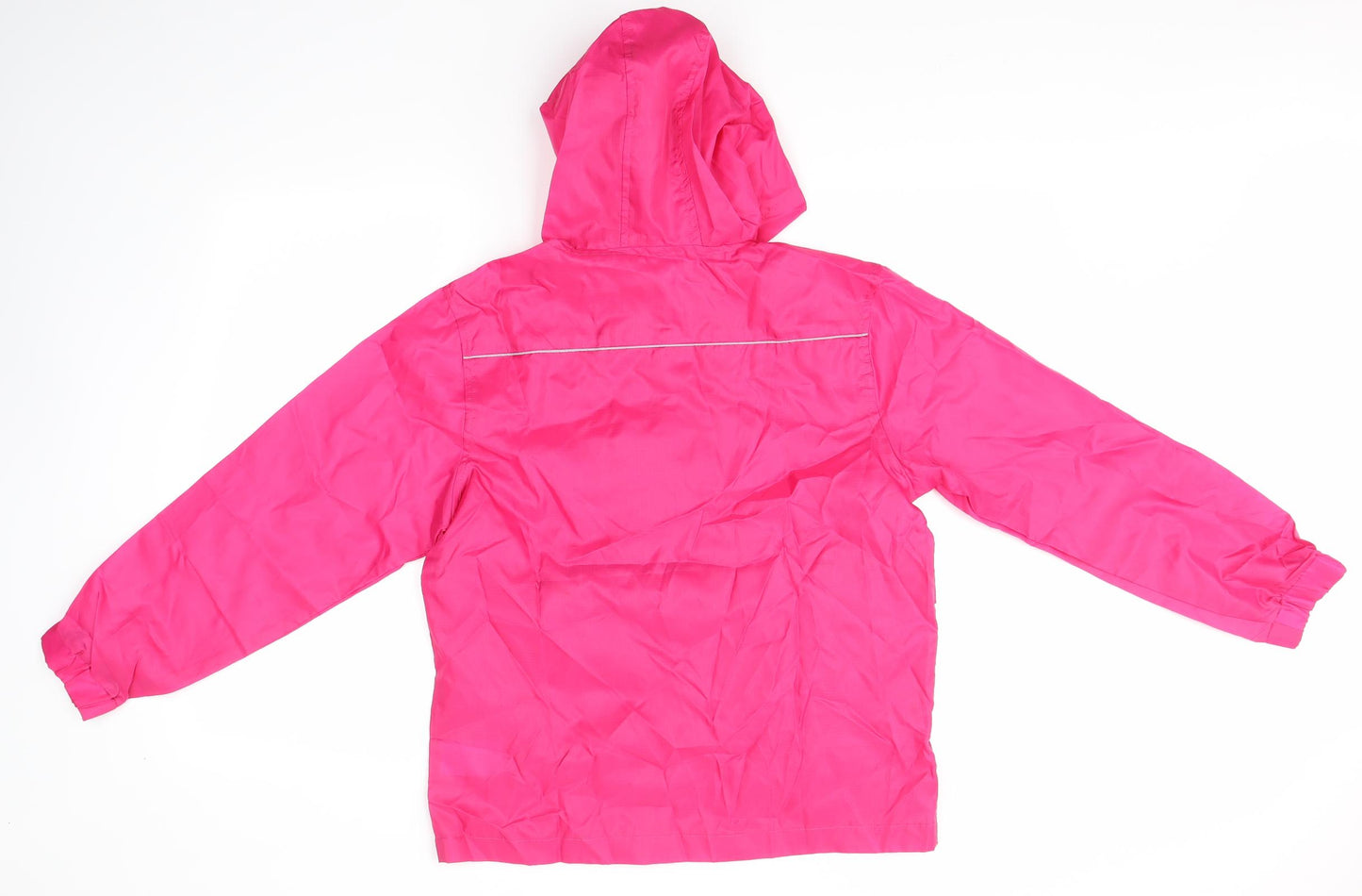 School Life Girls Pink   Rain Coat Jacket Size 13-14 Years