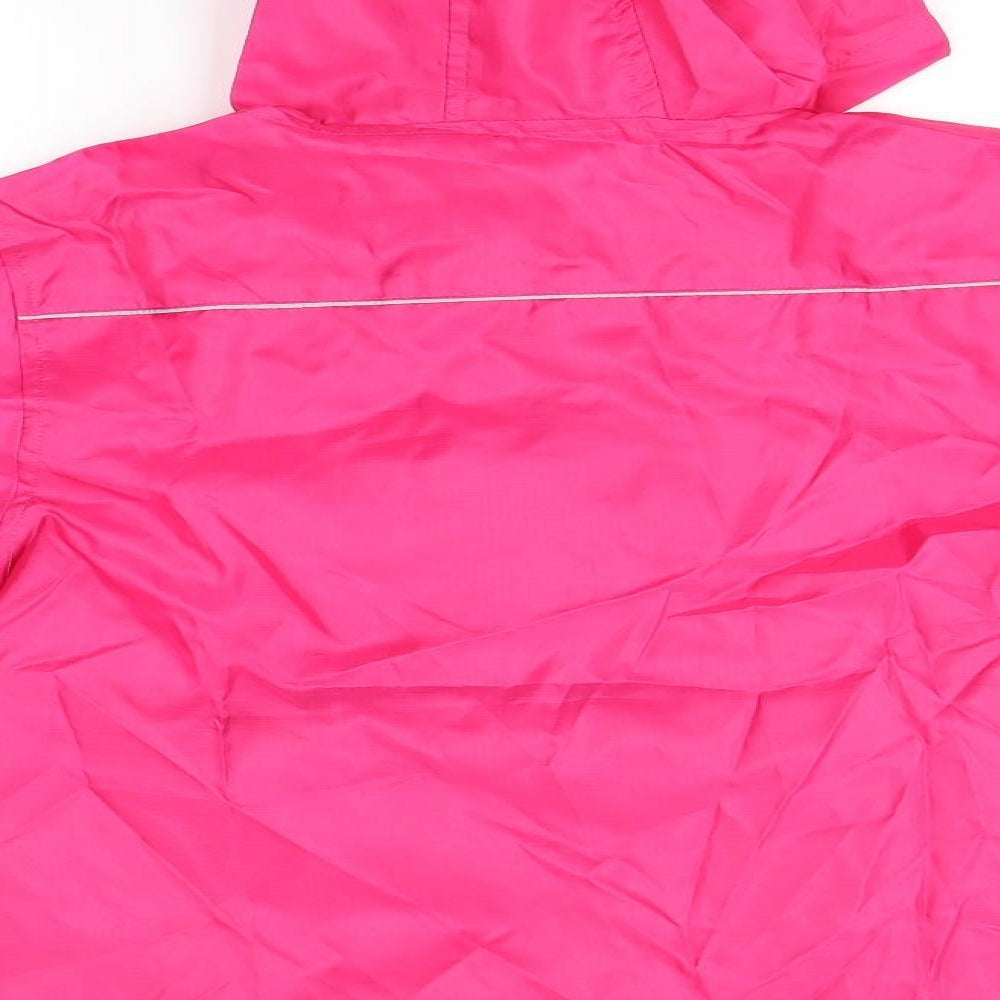 School Life Girls Pink   Rain Coat Jacket Size 13-14 Years