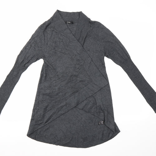 George Womens Grey   Cardigan Jumper Size 8