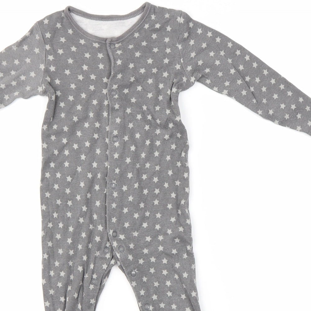 George Baby Grey   Babygrow One-Piece Size 18-24 Months