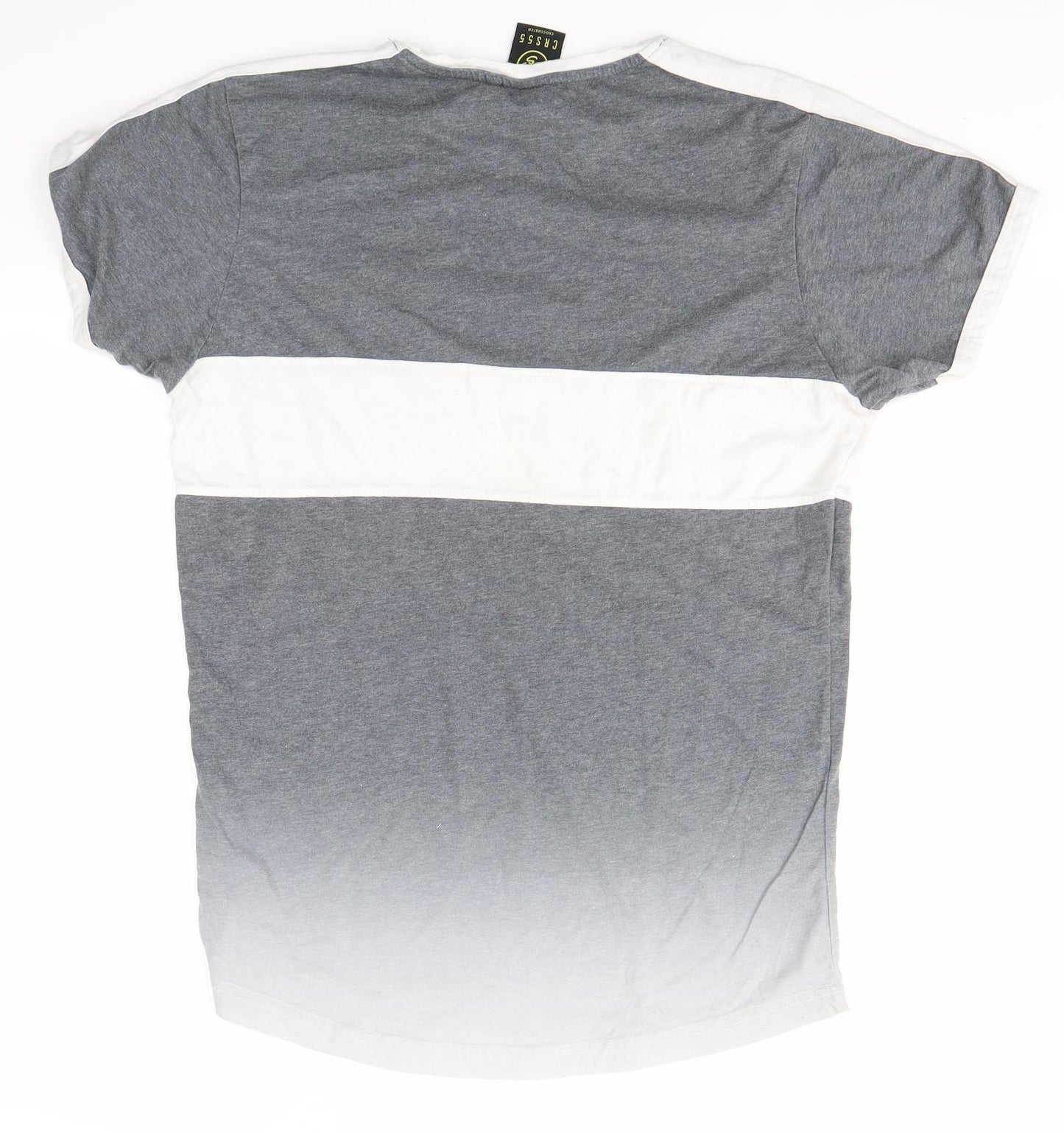 Crosshatch Mens Grey    T-Shirt Size M