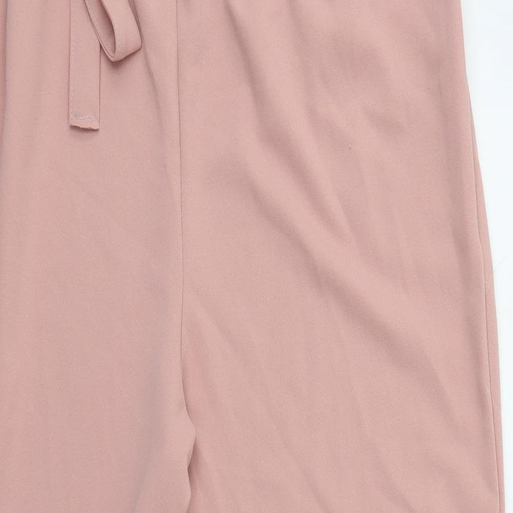 Boohoo Womens Pink   Trousers  Size 18 L29 in