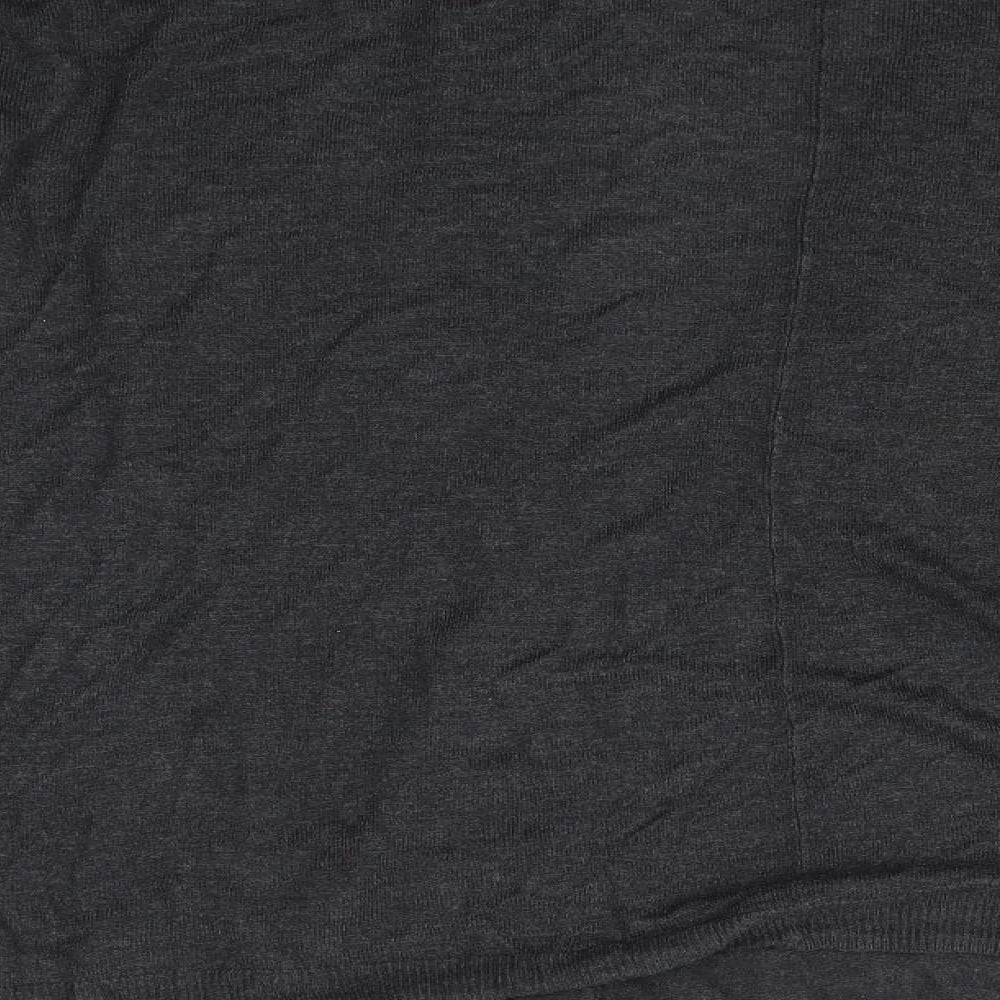 H&M Womens Grey   Cardigan Jumper Size M