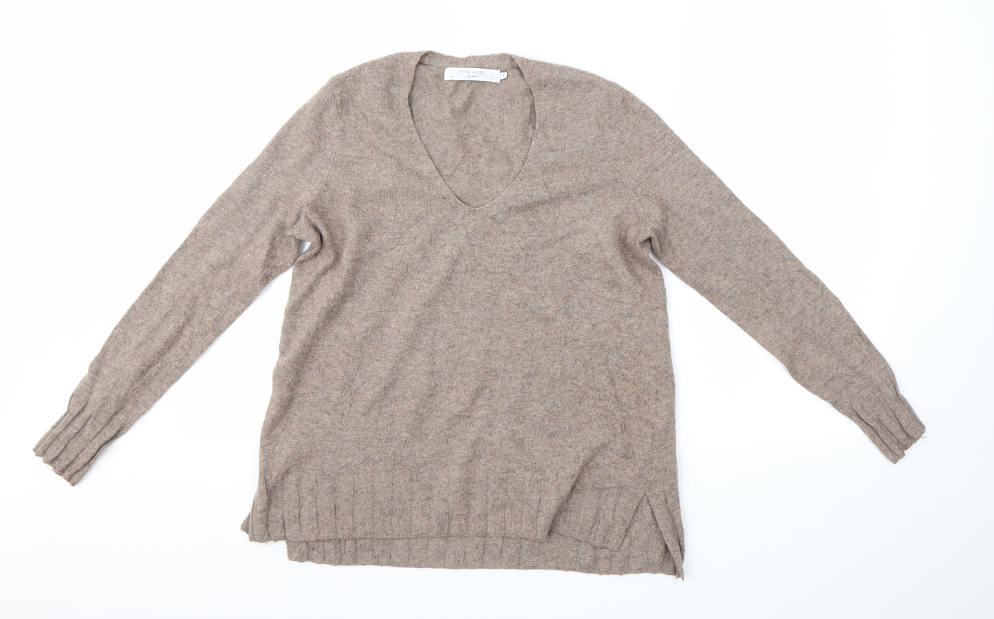 John Lewis Womens Brown   Pullover Jumper Size 8