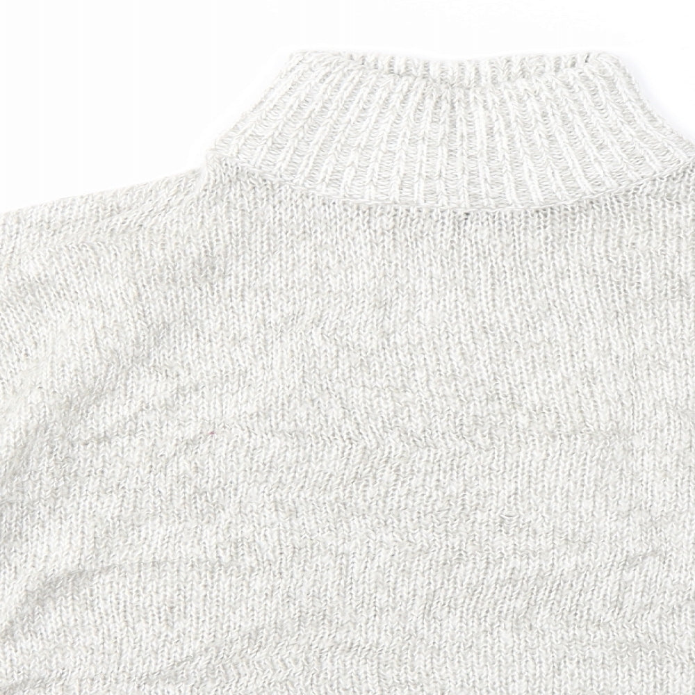 New Look Womens Grey   Pullover Jumper Size S