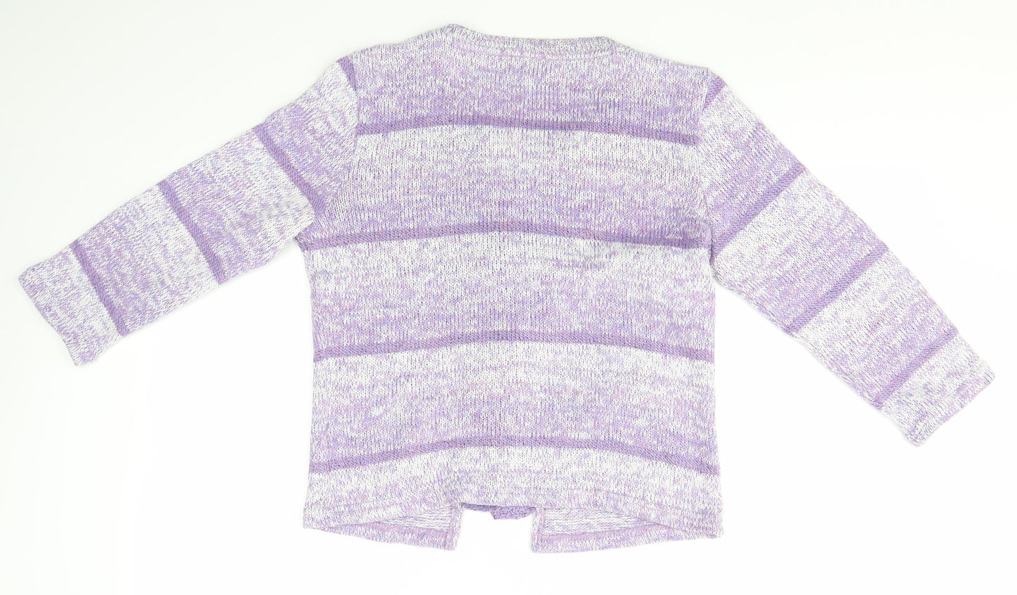 m&s Womens Purple   Cardigan Jumper Size 14