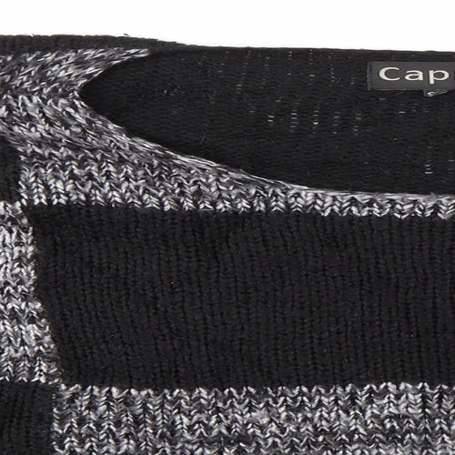Capri Womens Black   Pullover Jumper Size S