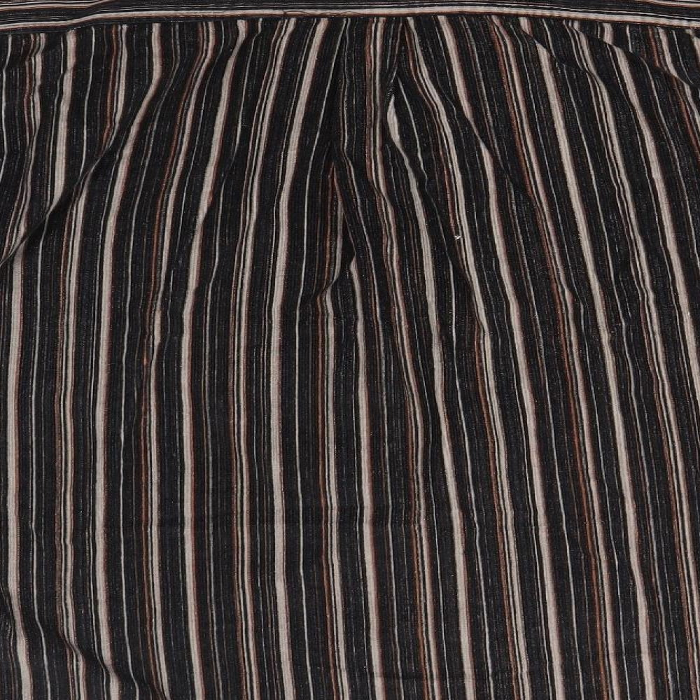 Figaretti Mens Brown    Button-Up Size L