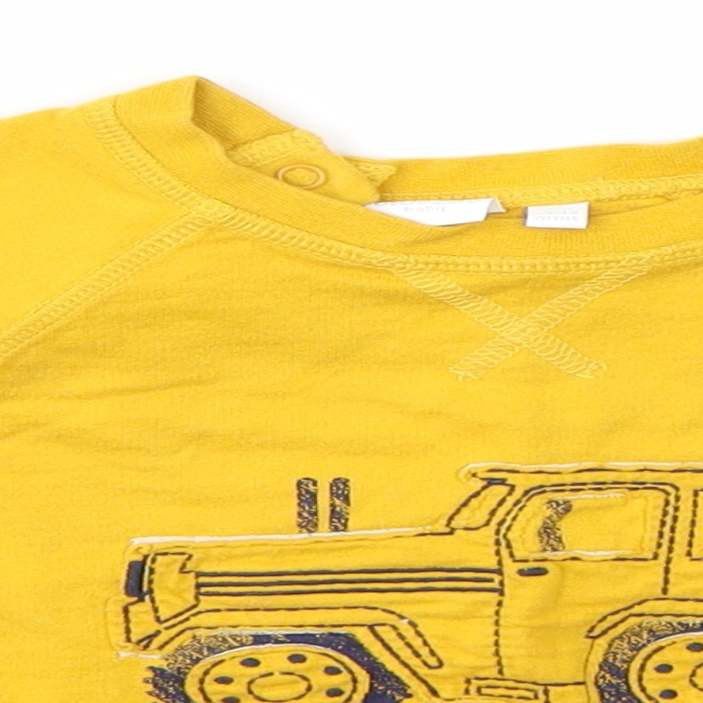 Blue Zoo Baby Yellow   Pullover Jumper Size 12-18 Months
