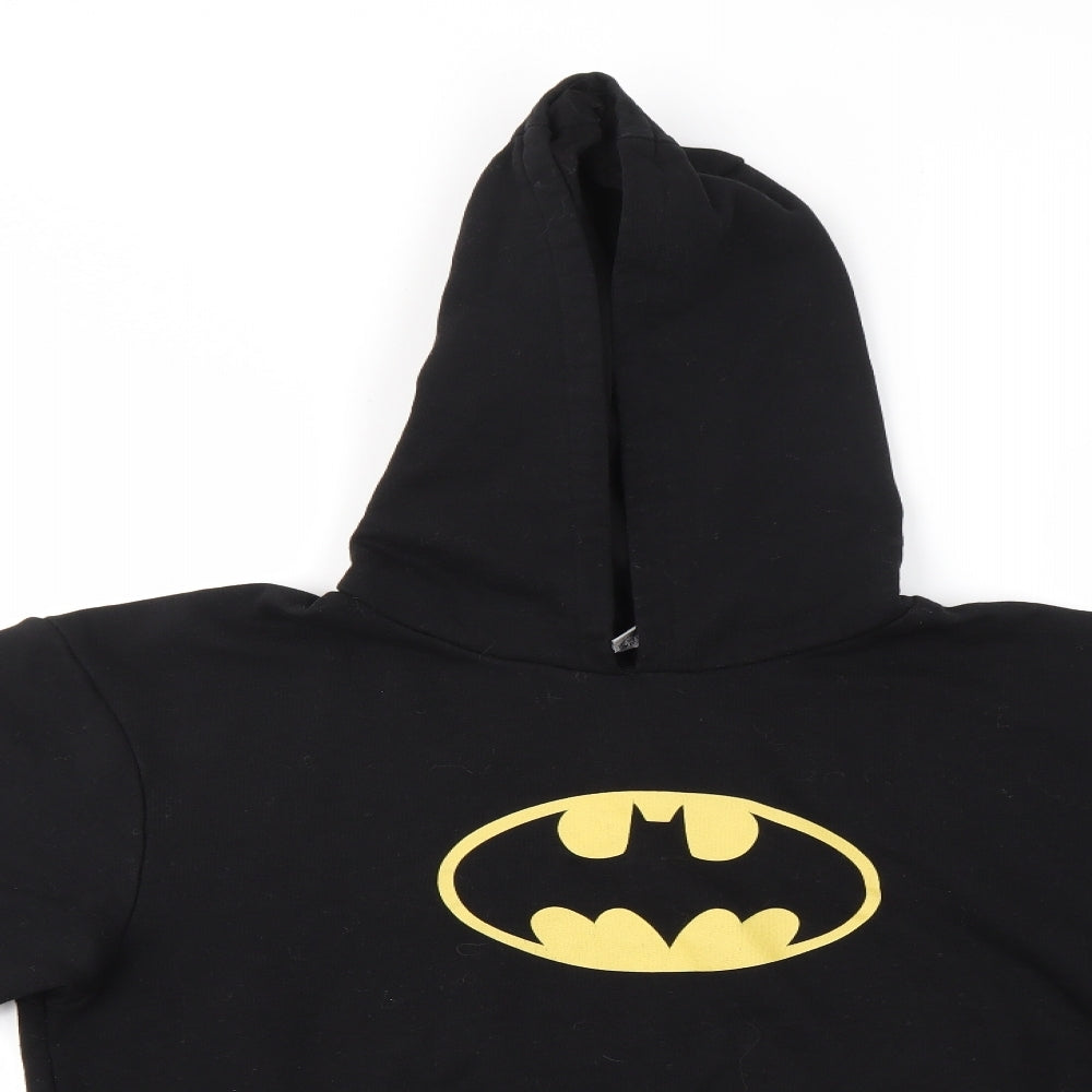 Primark Mens Black   Pullover Hoodie Size M  - Batman