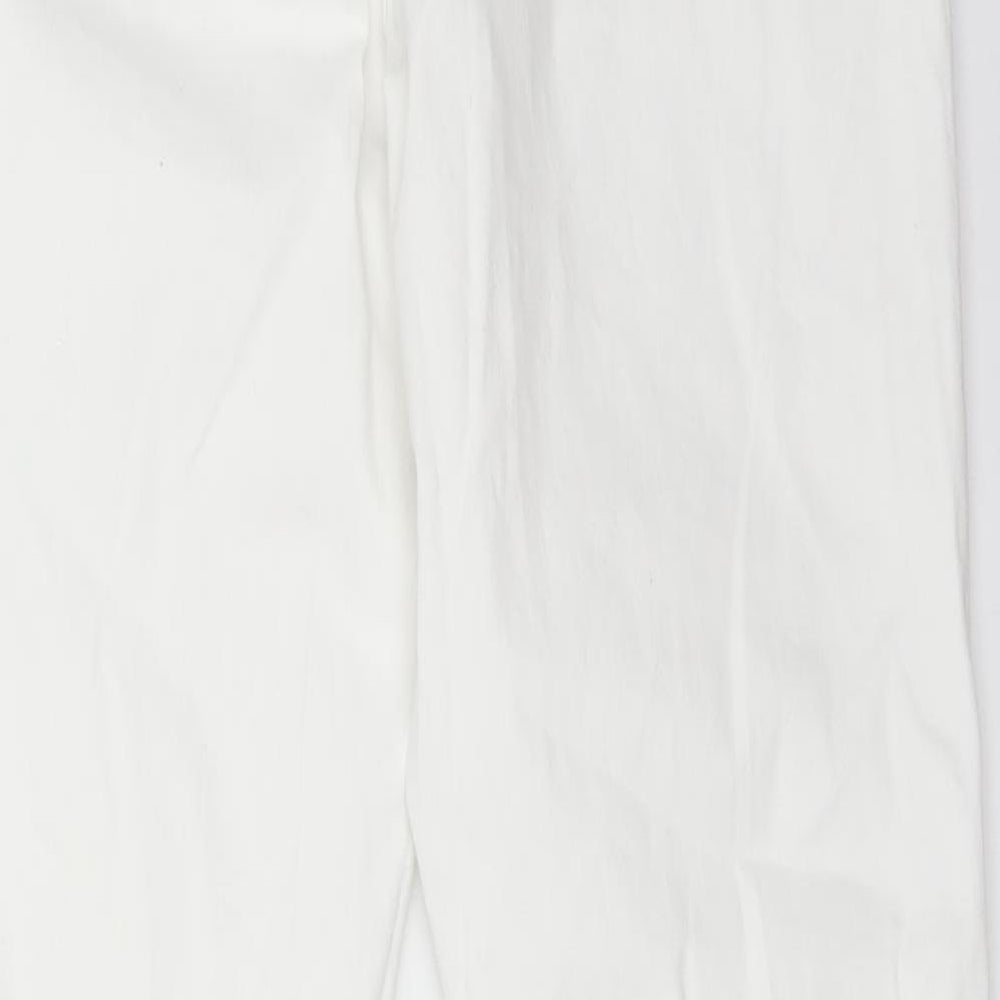 George Womens White   Skinny Jeans Size 14 L29 in