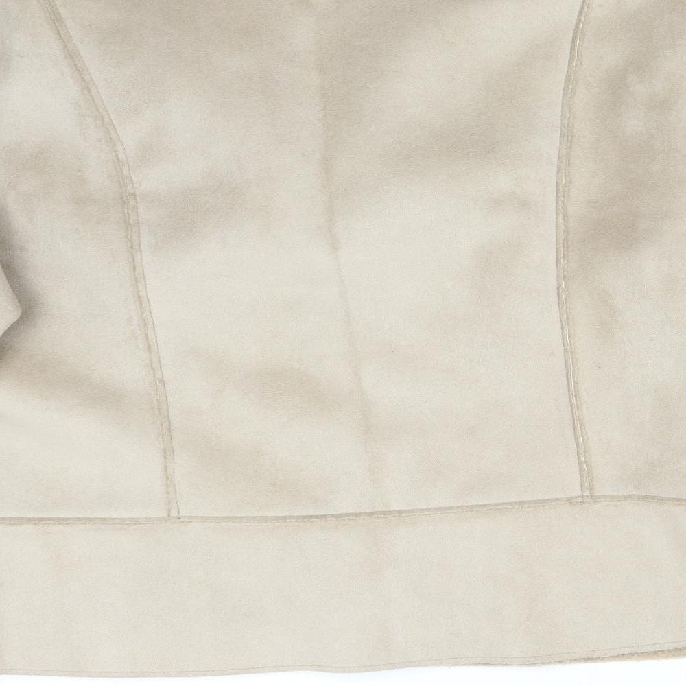 NEXT Womens Beige   Jacket Coat Size 12