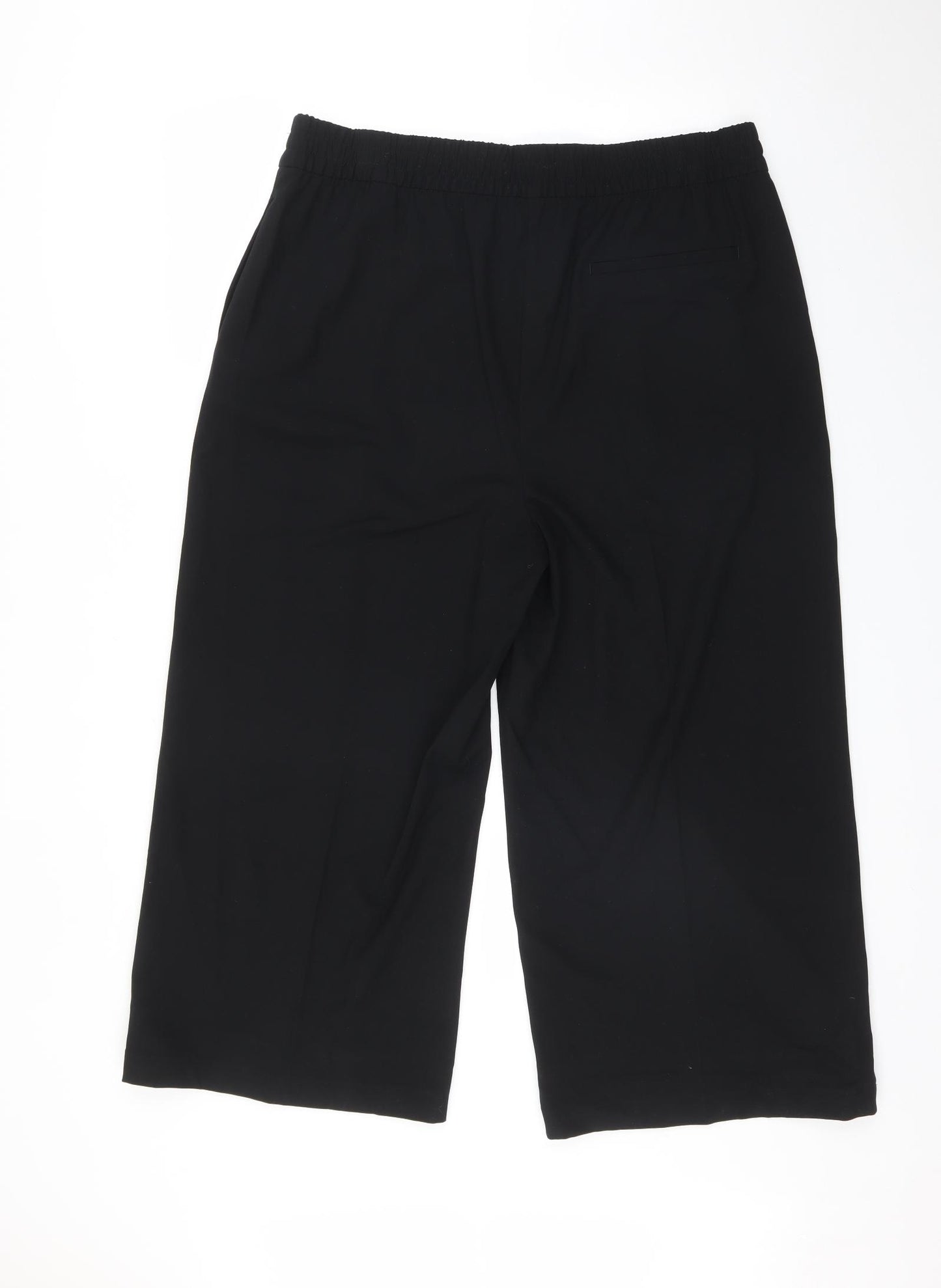 M&S Womens Black   Trousers  Size 18 L23 in