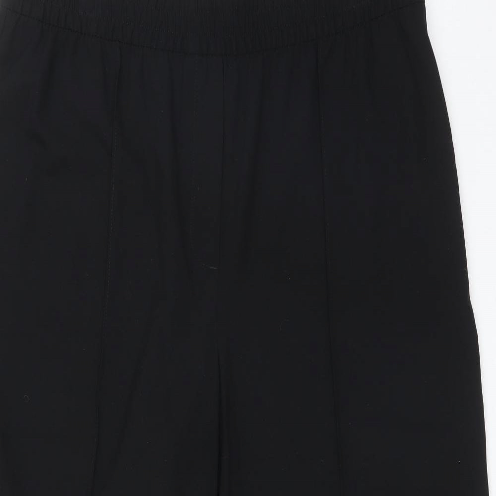 M&S Womens Black   Trousers  Size 18 L23 in