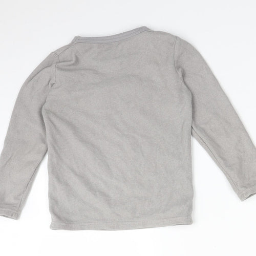 Primark Boys Grey   Pullover Sweatshirt Size 6-7 Years  - ROBOT