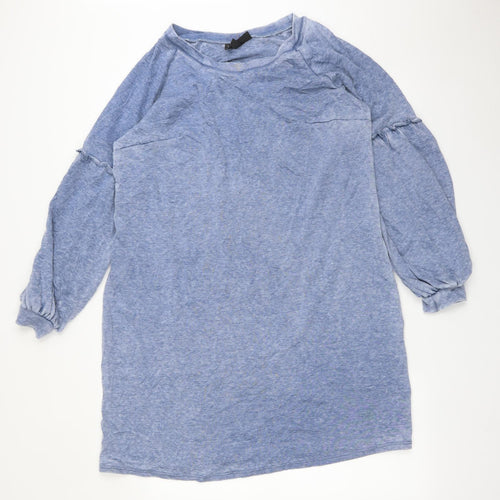 Lane Bryant Womens Blue   Jumper Dress  Size 16