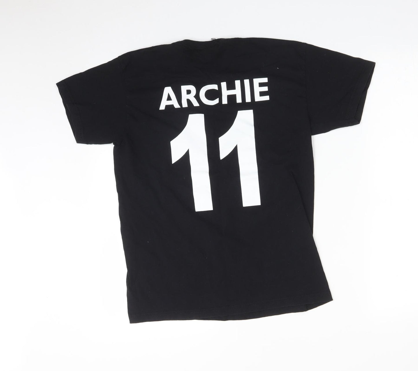 Fruit of the Loom Boys Black   Basic T-Shirt Size 12-13 Years  - MOUNTAIN BIKE