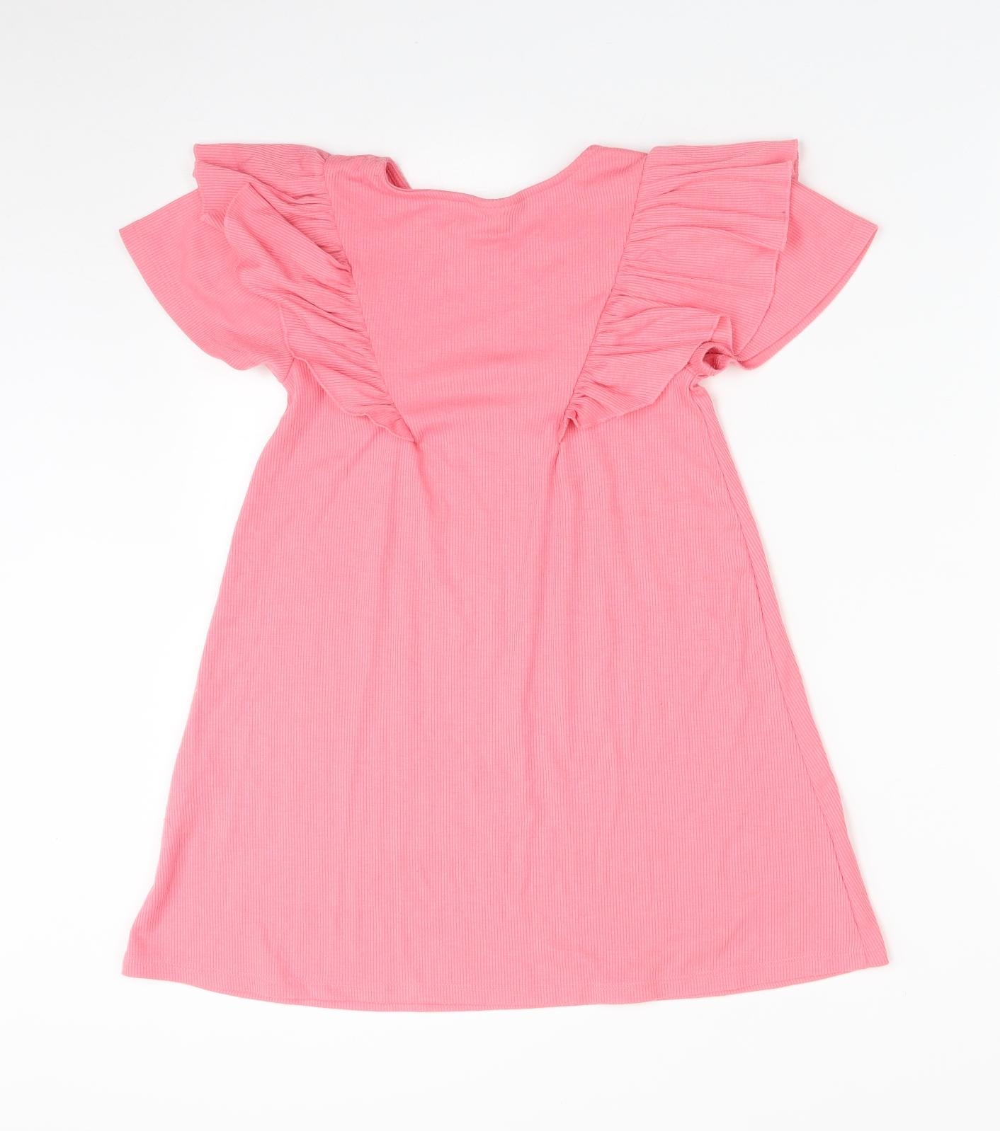 Matalan Girls Pink   A-Line  Size 7 Years