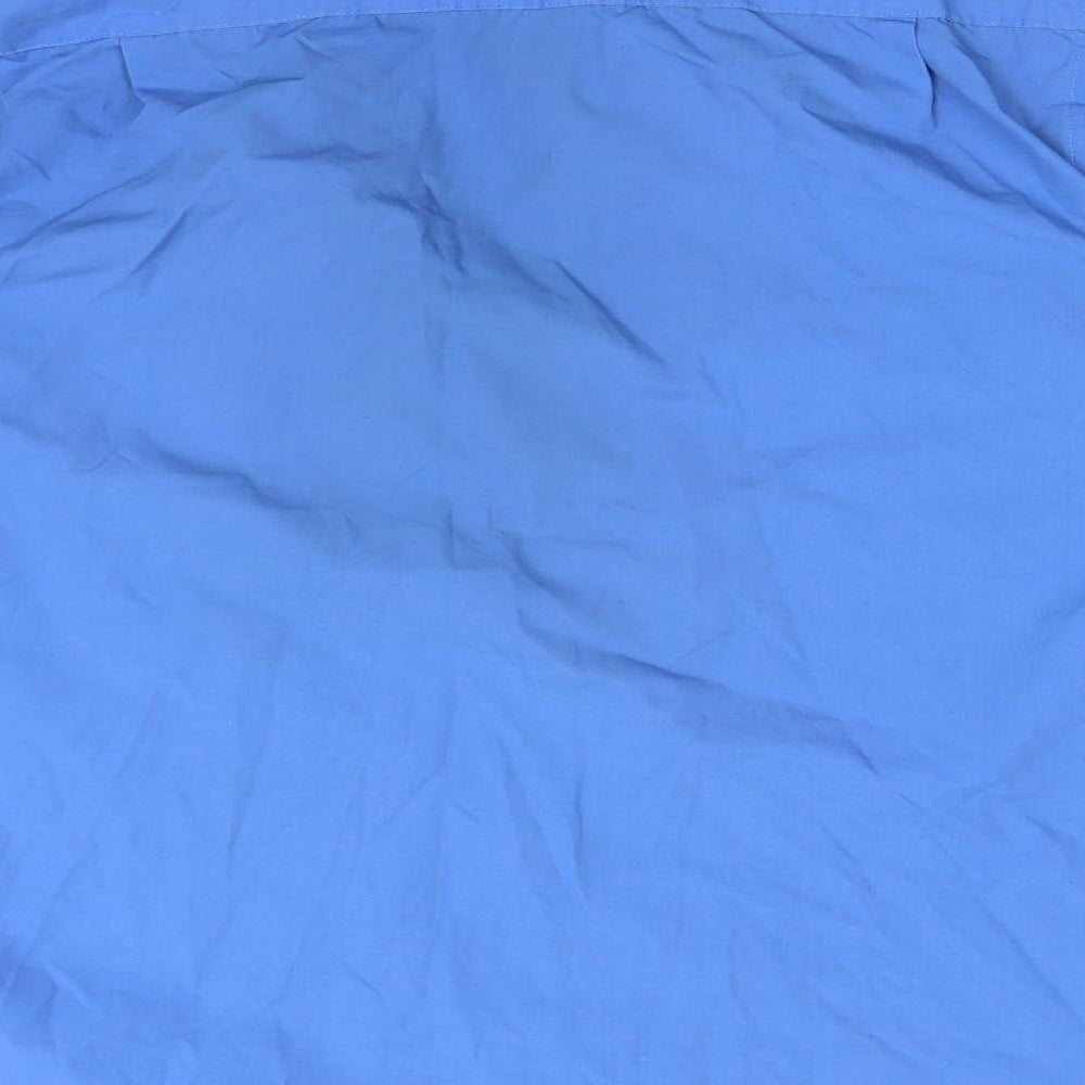 STAGECOACH Mens Blue    Button-Up Size 15.5