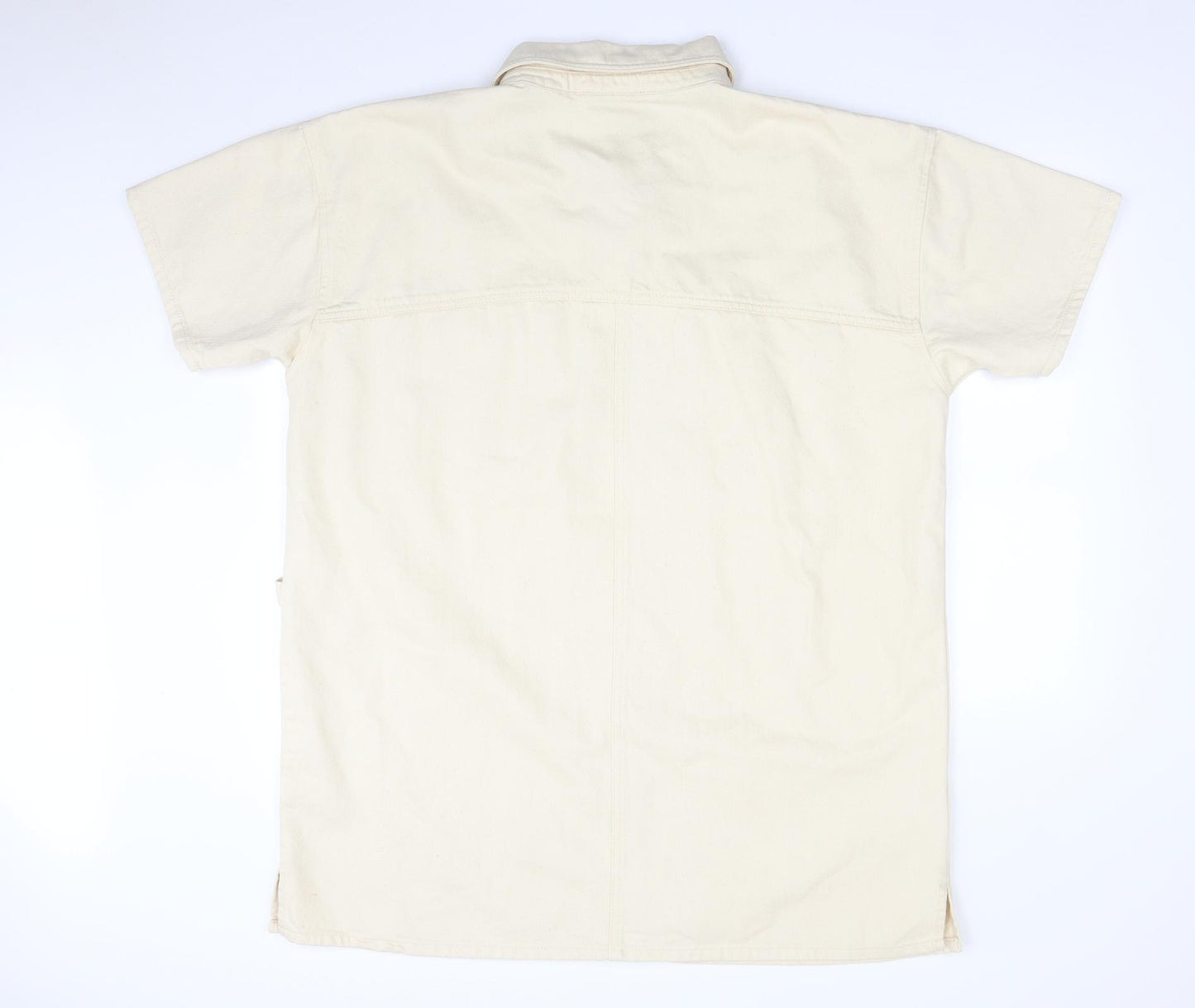 ASOS Womens Beige   Shirt Dress  Size 18