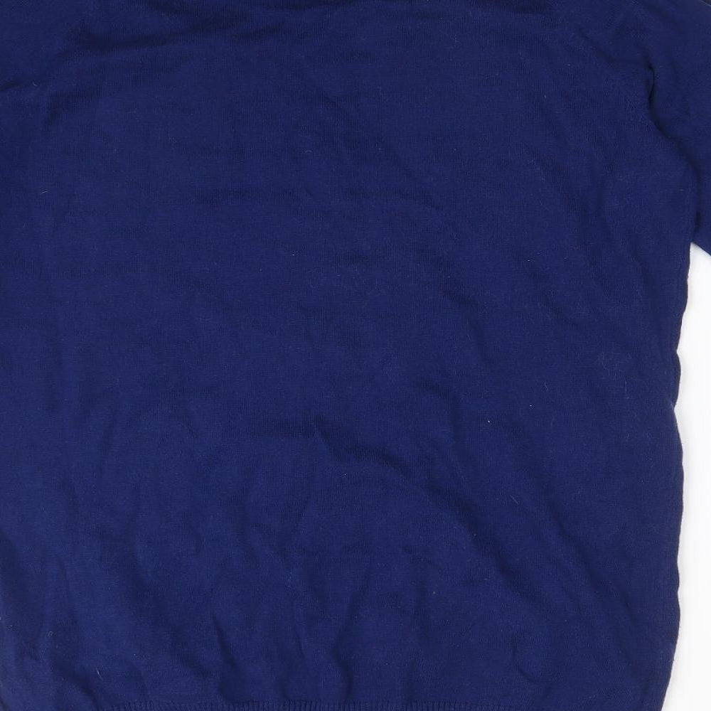 So Fabulous Womens Blue   Pullover Sweatshirt Size 16  - STARS