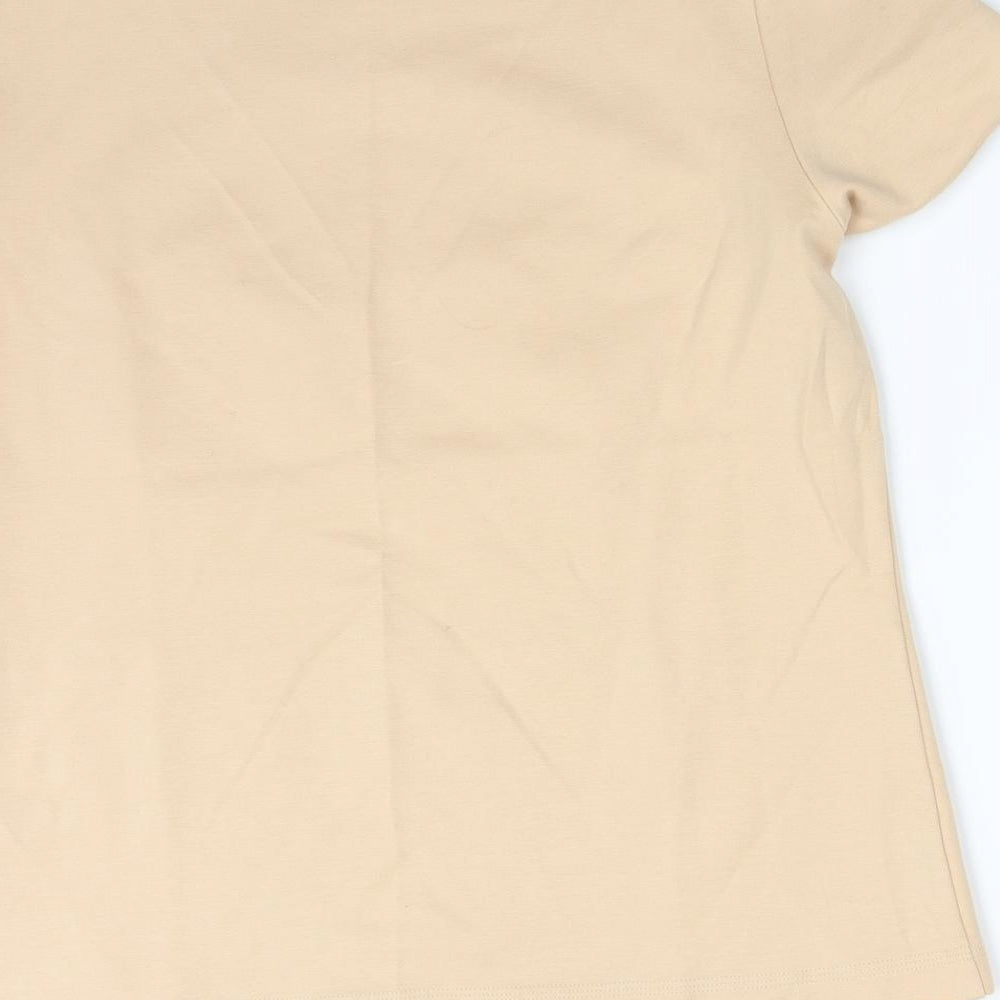 & Other Stories Womens Beige   Basic T-Shirt Size 14