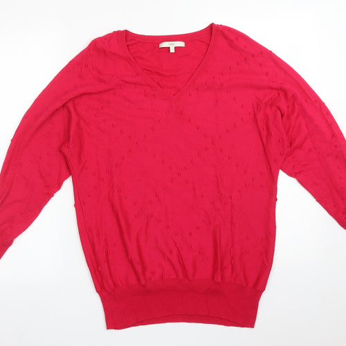 NEXT Womens Pink Polka Dot  Basic T-Shirt Size S