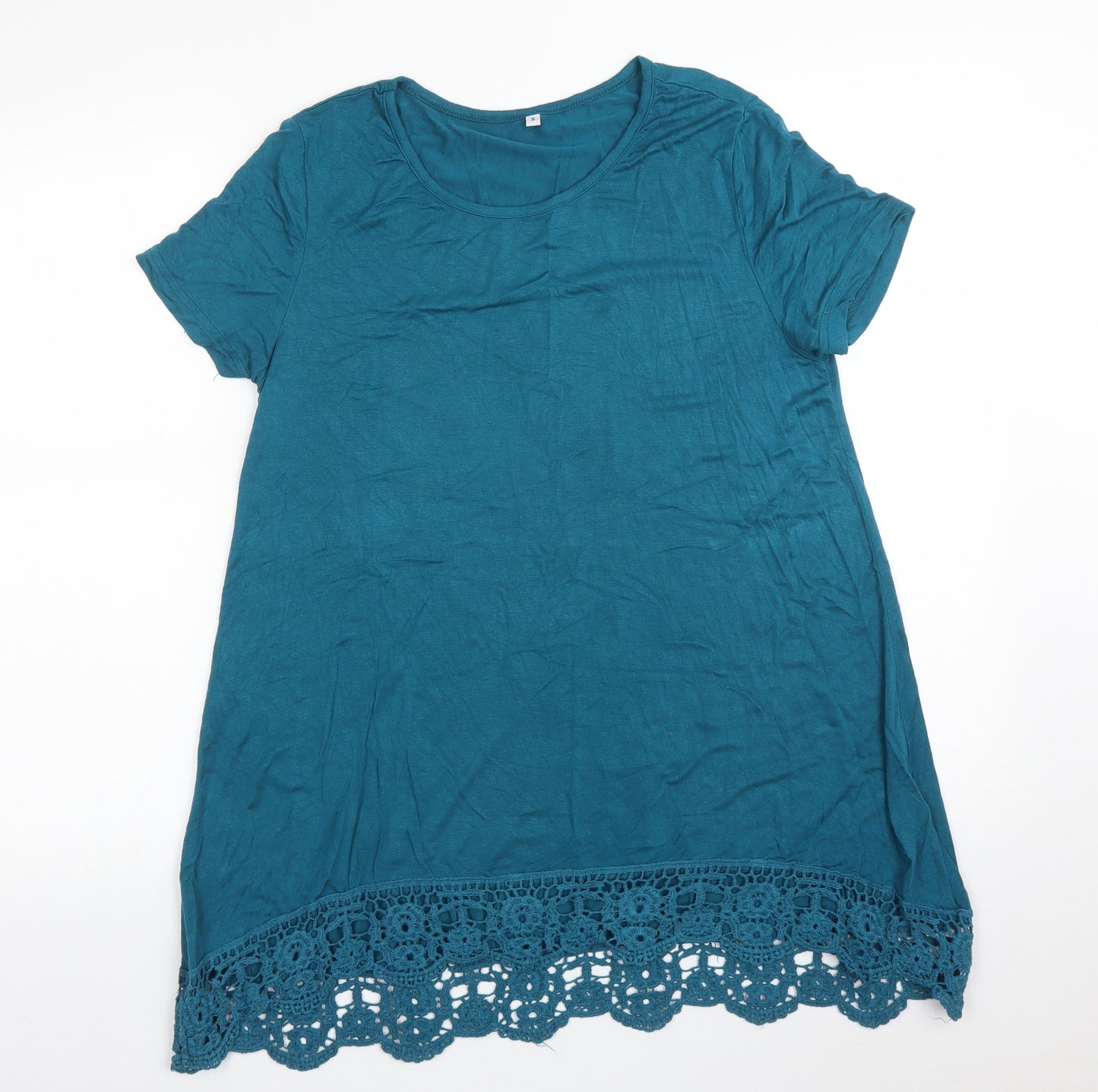 Preworn Womens Blue   Basic T-Shirt Size S