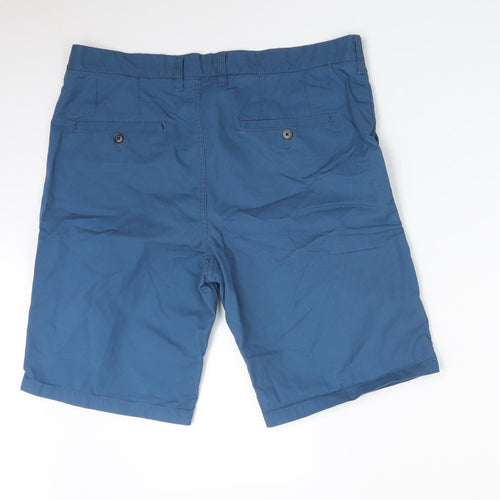 Easy Mens Blue   Chino Shorts Size 36