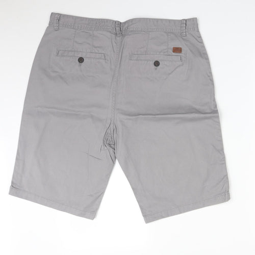 Easy Mens Grey   Chino Shorts Size 36