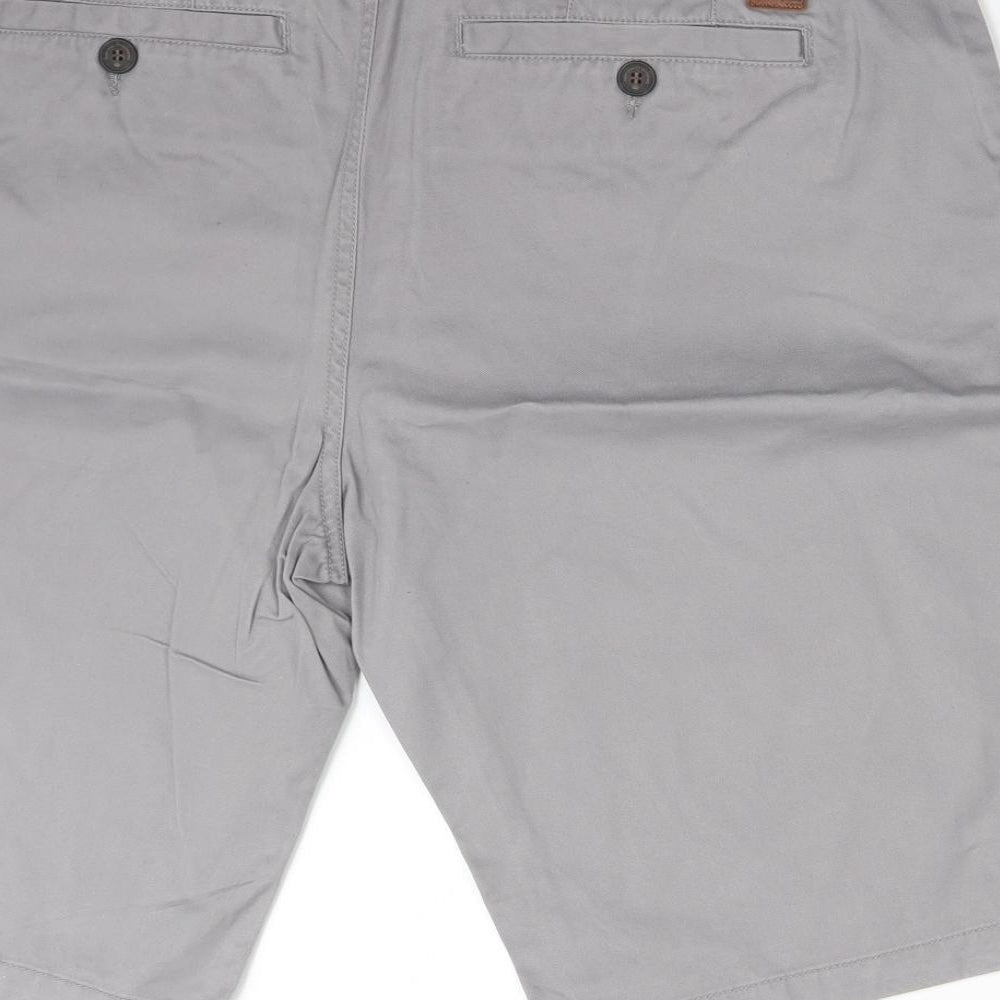 Easy Mens Grey   Chino Shorts Size 36