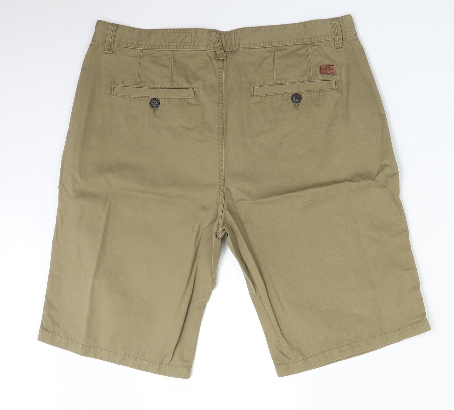 Easy Mens Green   Chino Shorts Size 36