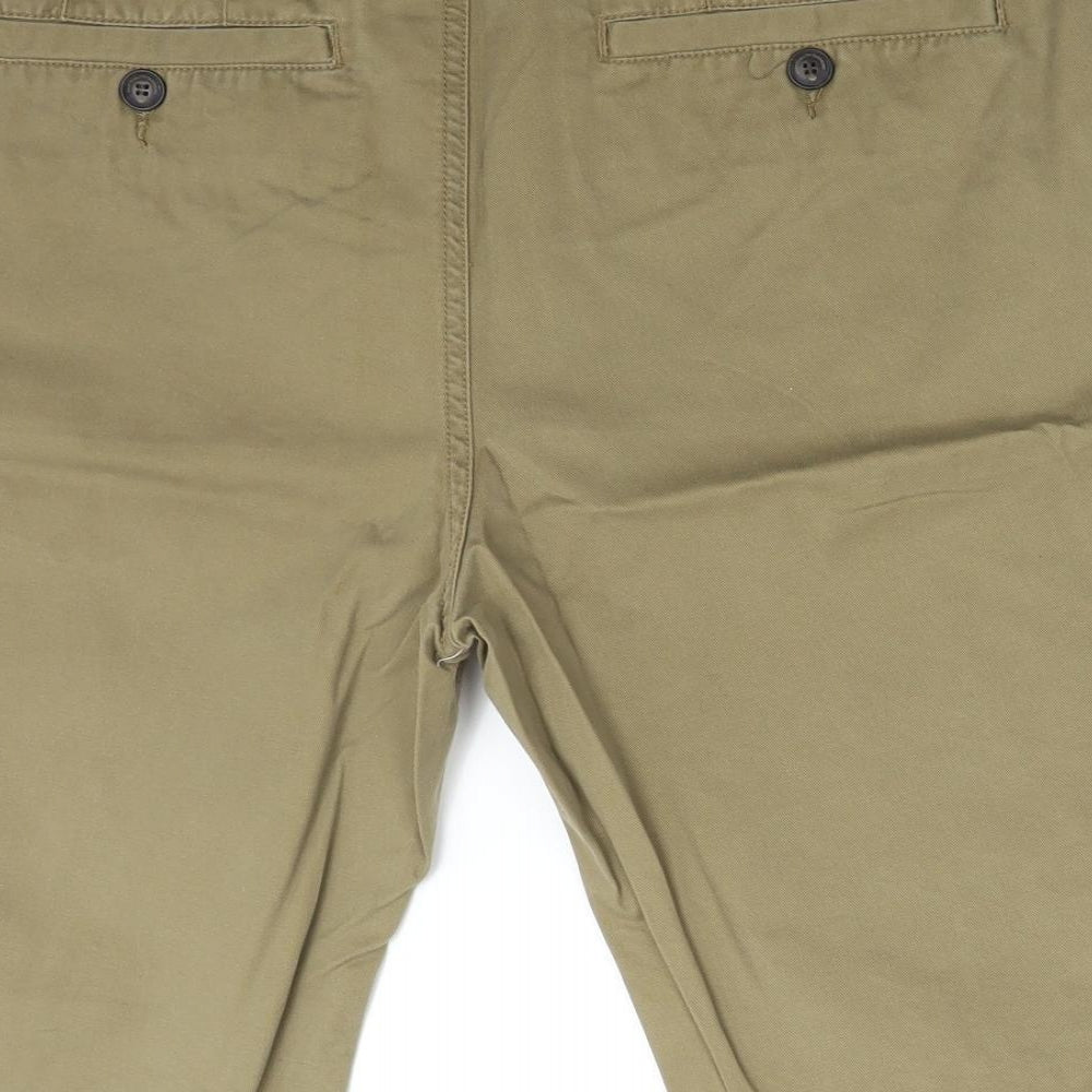 Easy Mens Green   Chino Shorts Size 36