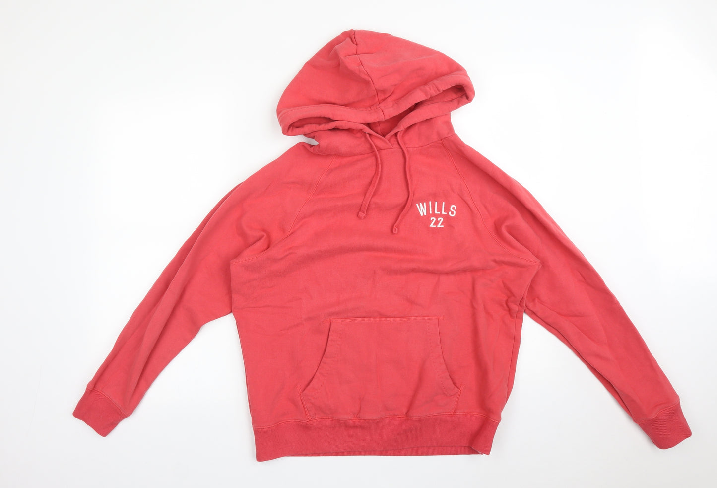 JACK WILLIS Womens Pink   Pullover Hoodie Size 14