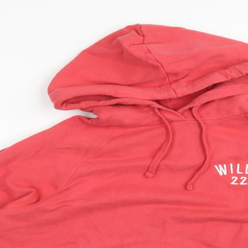 JACK WILLIS Womens Pink   Pullover Hoodie Size 14