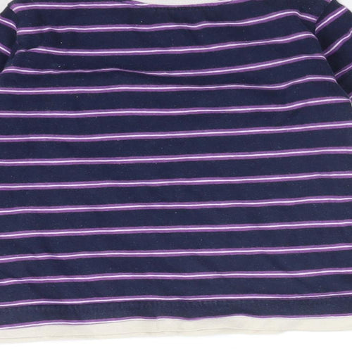 Preworn Baby Multicoloured Striped  Basic T-Shirt Size 6-9 Months  - FOREST TRACK WEST HARBOUR