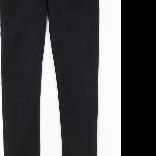 Denim Co Womens Black   Skinny Jeans Size 12 L29 in
