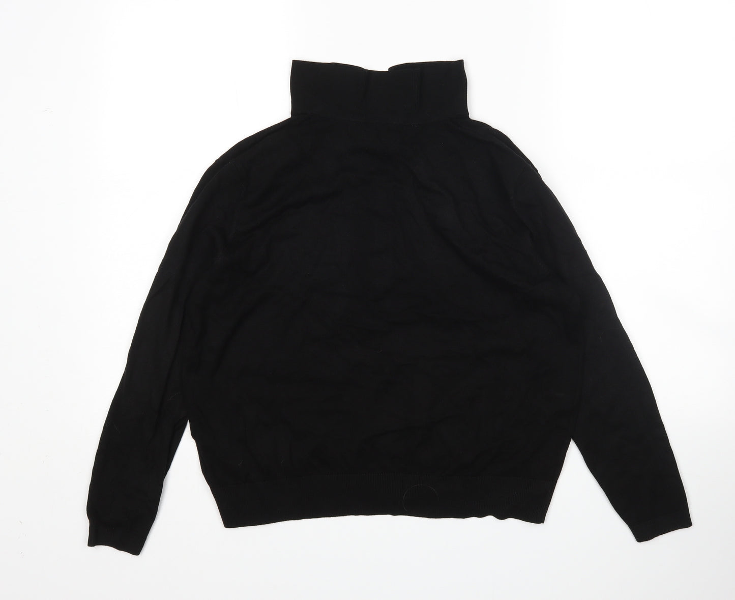 H&M Womens Black   Pullover Jumper Size L