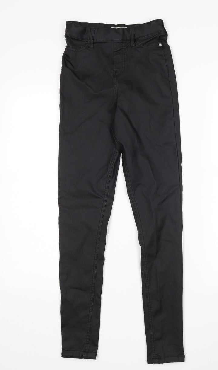 F&F Womens Black Skinny Jeans Size 6 L28 in
