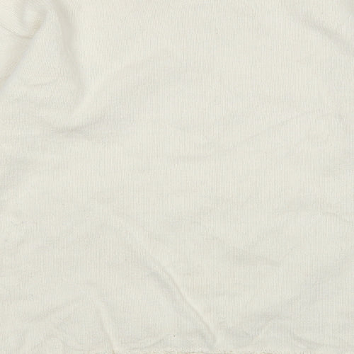 Partners Womens Ivory   Pullover Jumper Size M