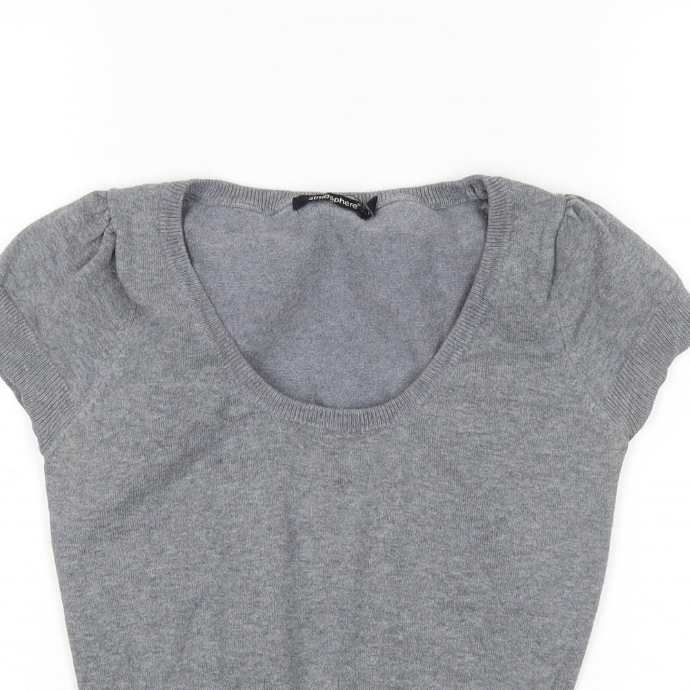 Atmosphere Womens Grey   Pullover Jumper Size 10